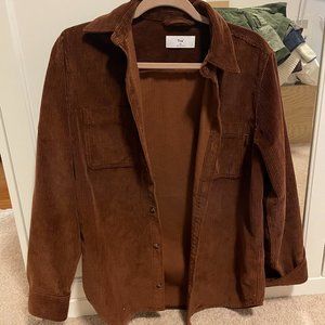 Aritzia Corduroy Shacket